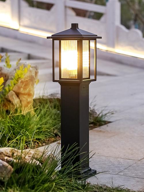 被鄰居追著問鏈接的新中式草坪燈?夜夜像住在江南園林里